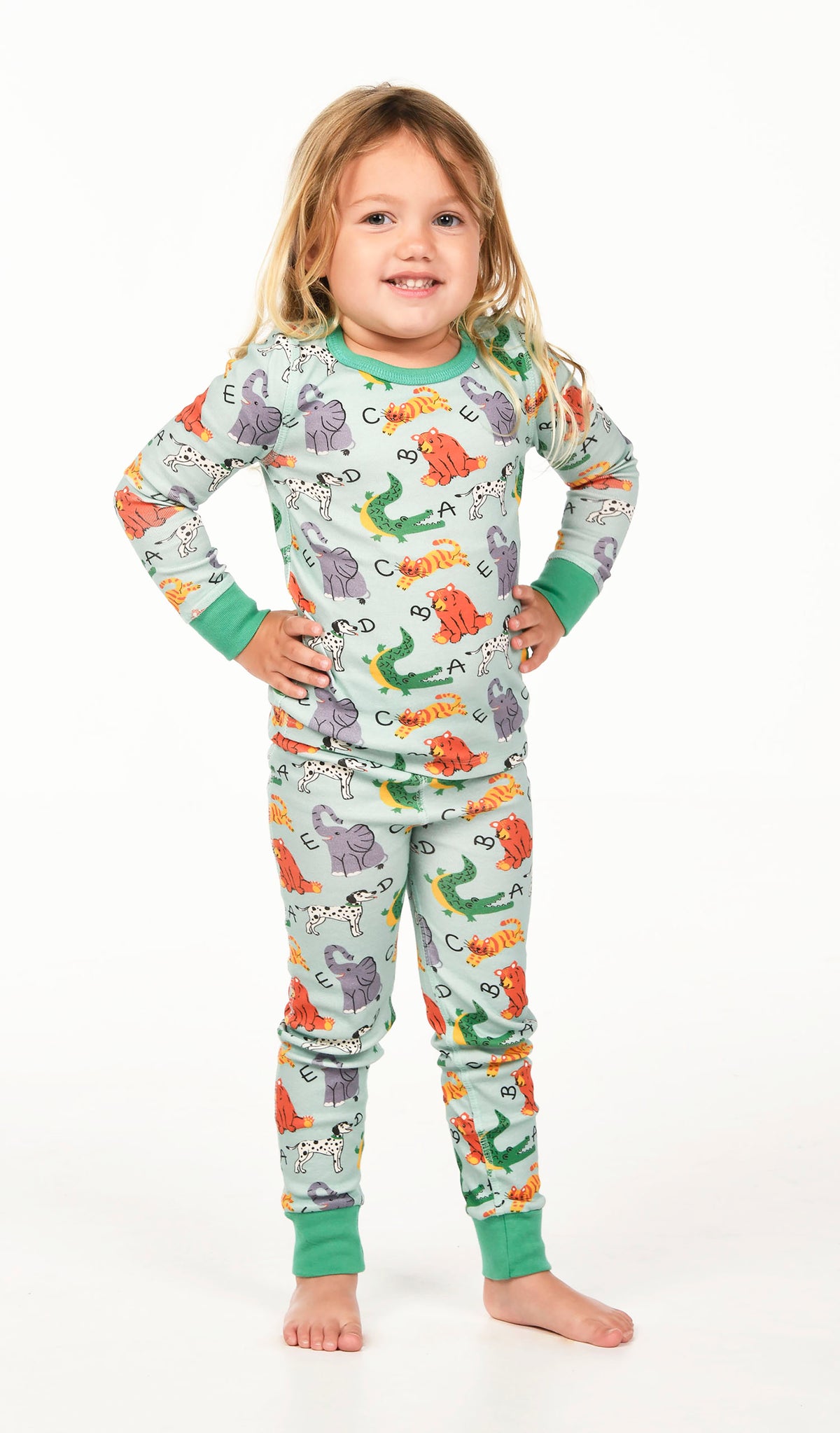 Smart Dreams - Animal Alphabet pajamas and cards