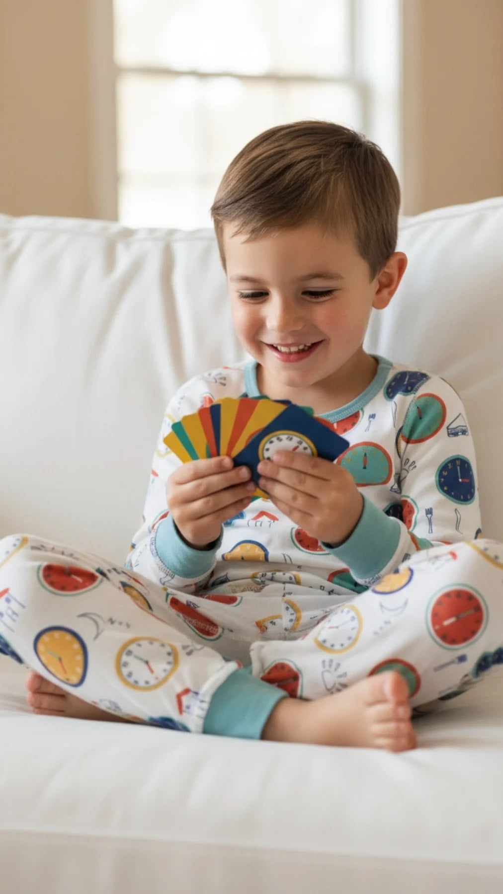 Smart Dreams - Clock pajamas and cards