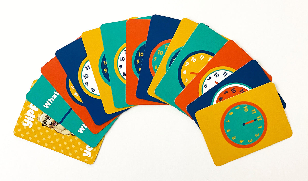 Smart Dreams - Clock pajamas and cards