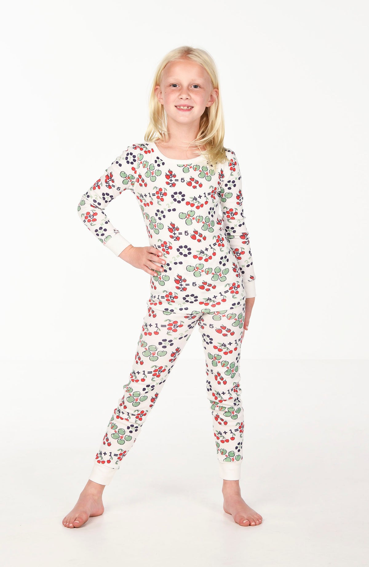Smart Dreams - Fruit & Math pajamas and cards