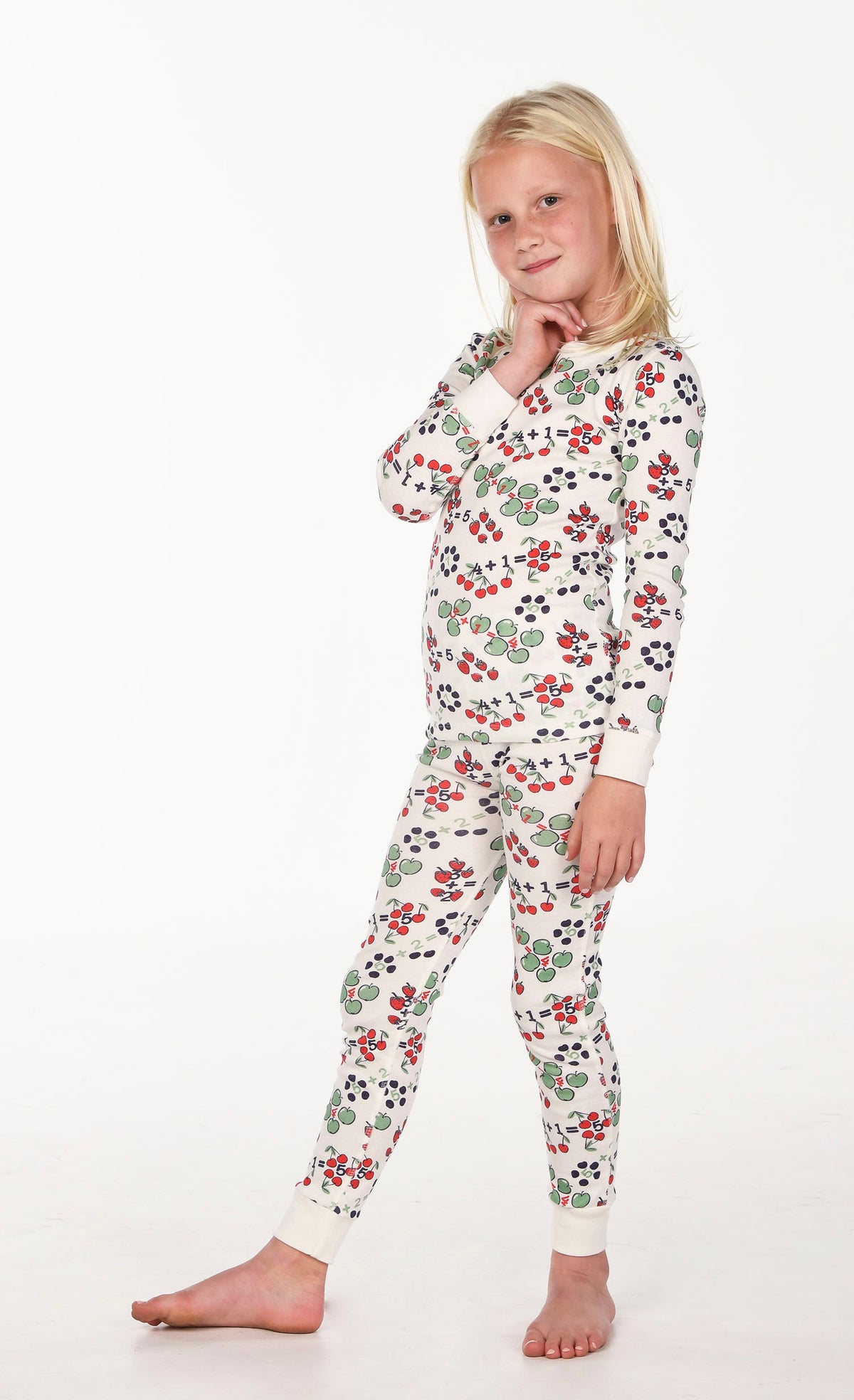 Smart Dreams - Fruit & Math pajamas and cards
