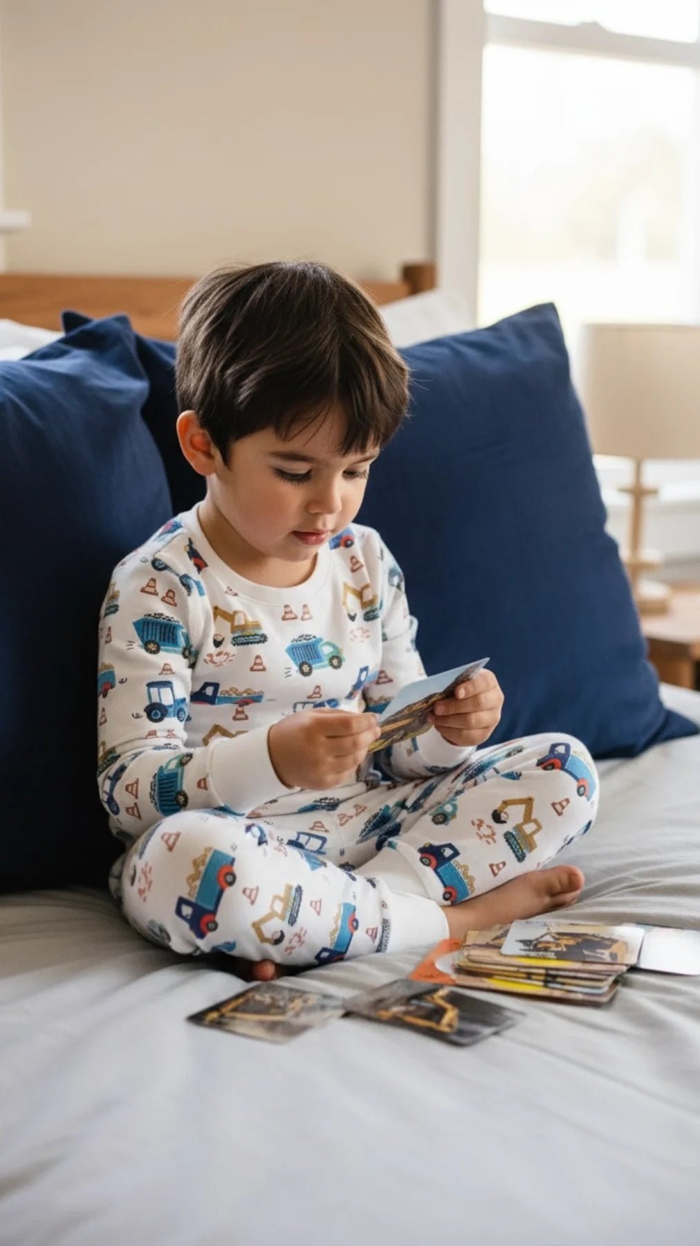 Smart Dreams - Construction pajamas and cards