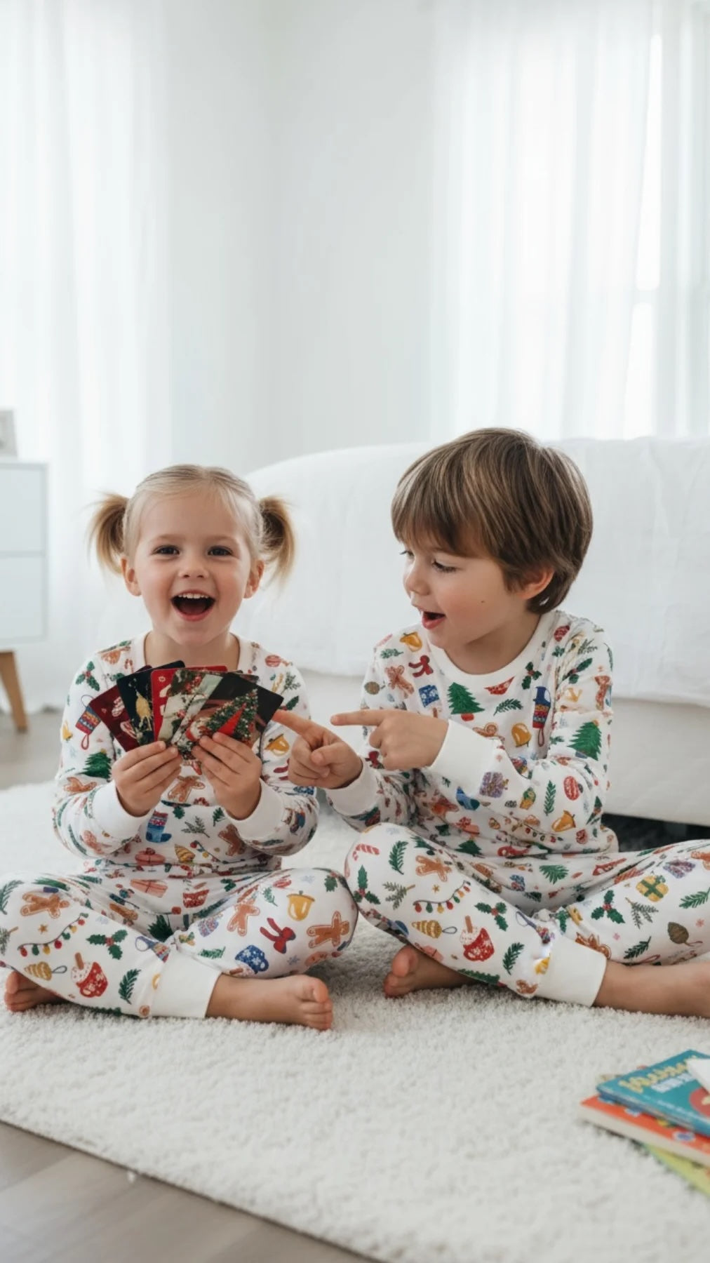 Smart Dreams - Christmas pajamas and cards
