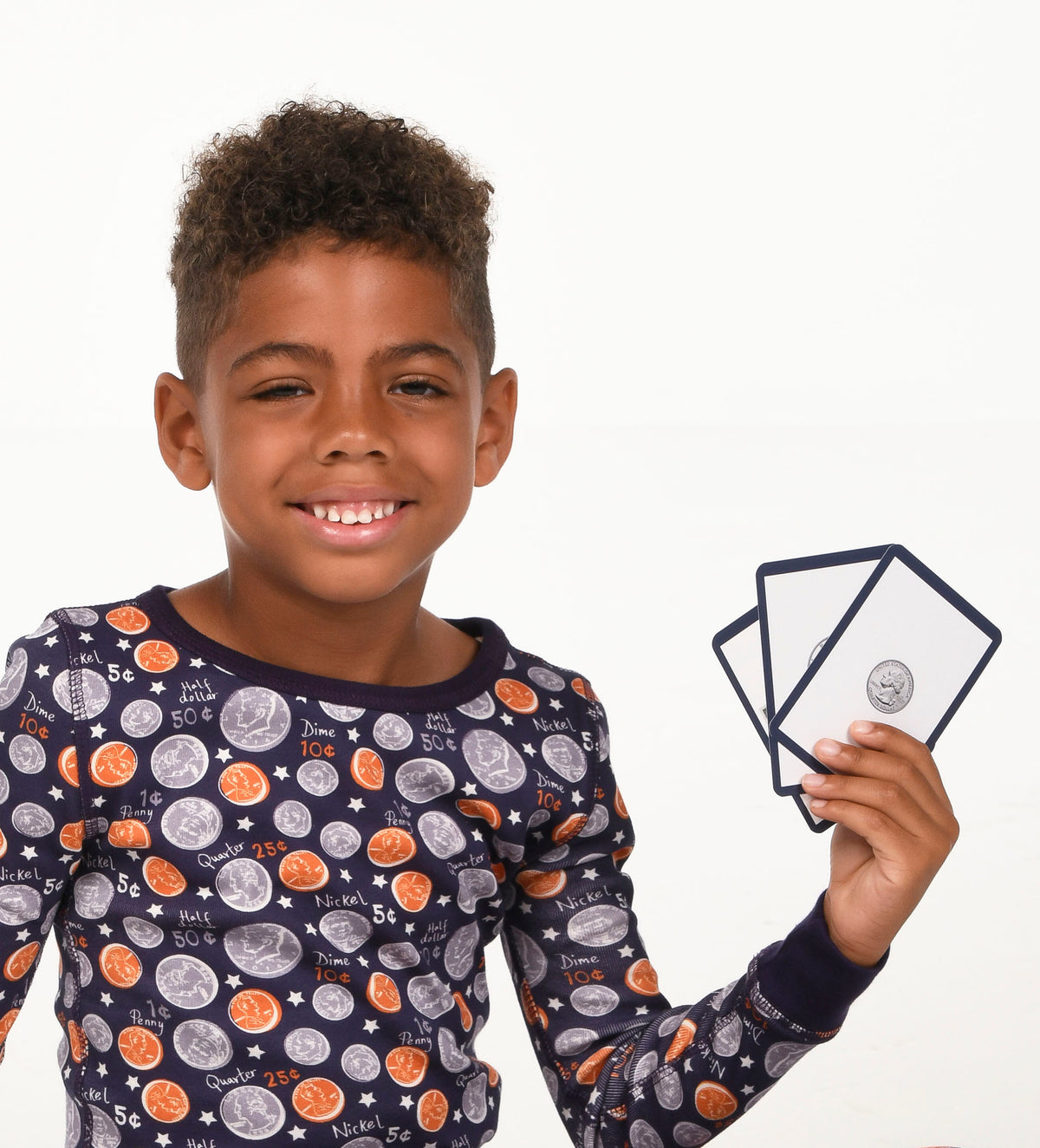 Smart Dreams - Money pajamas with matching flash cards