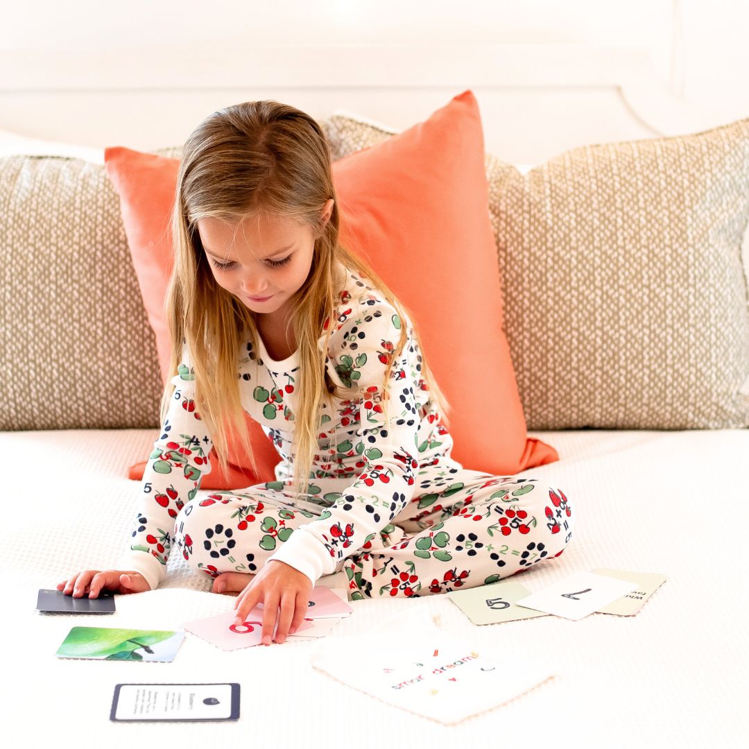 Smart Dreams - Fruit & Math pajamas and cards