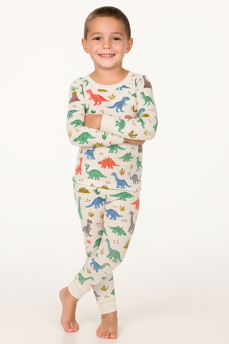 Smart Dreams - Dinosaur pajamas and cards