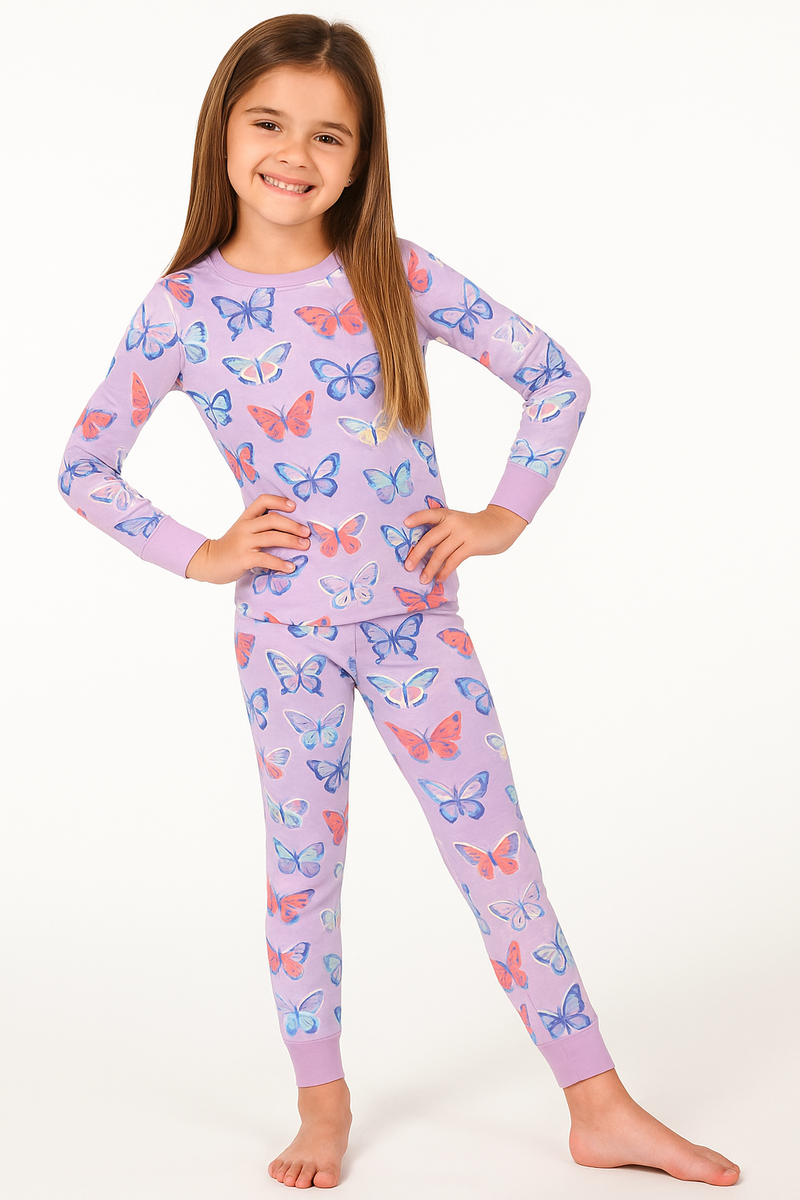 Smart Dreams - Butterfly pajamas and cards