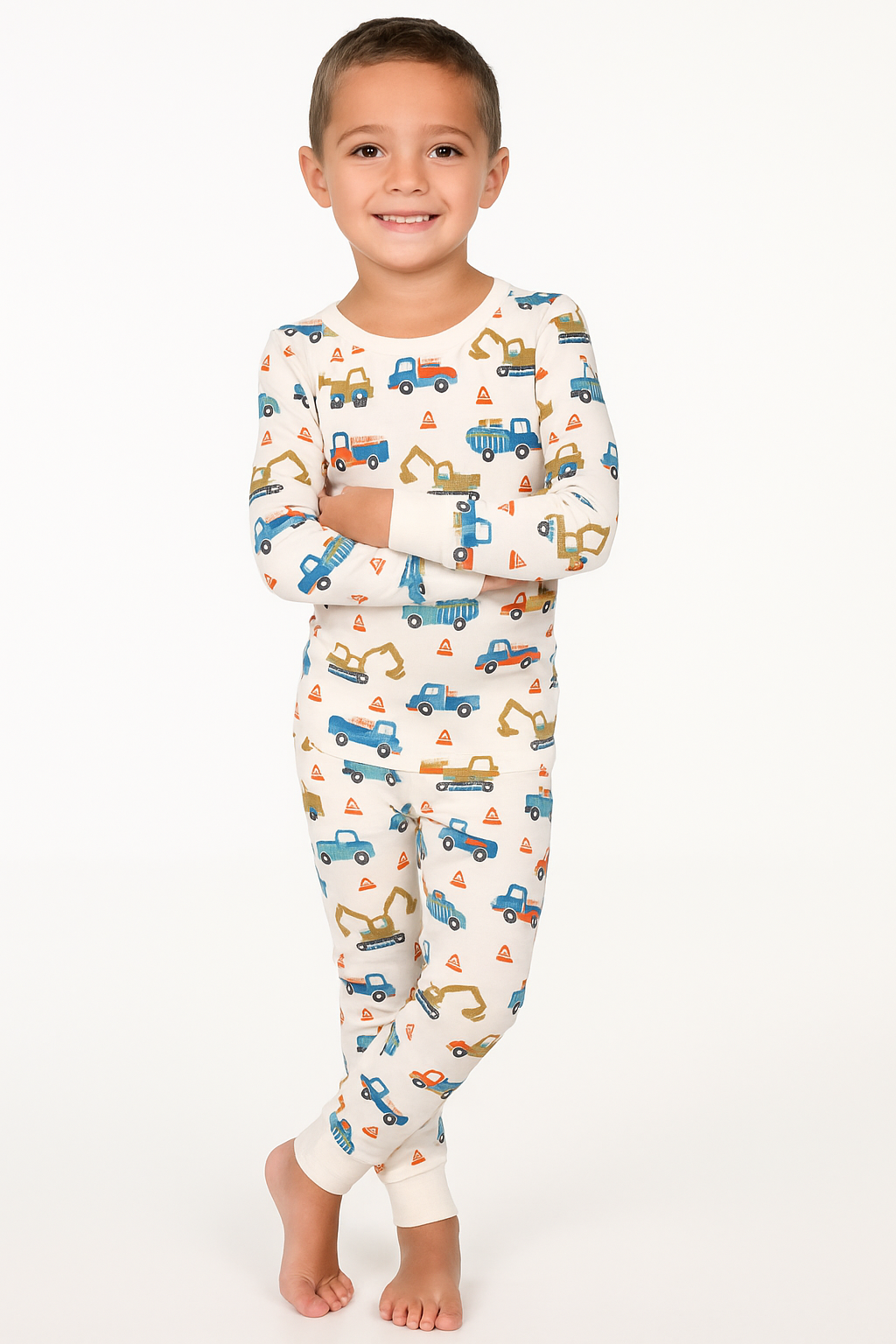 Smart Dreams - Construction pajamas and cards
