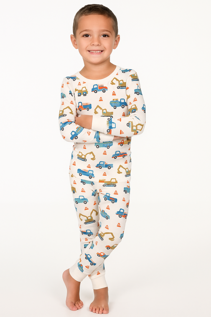 Smart Dreams - Construction pajamas and cards