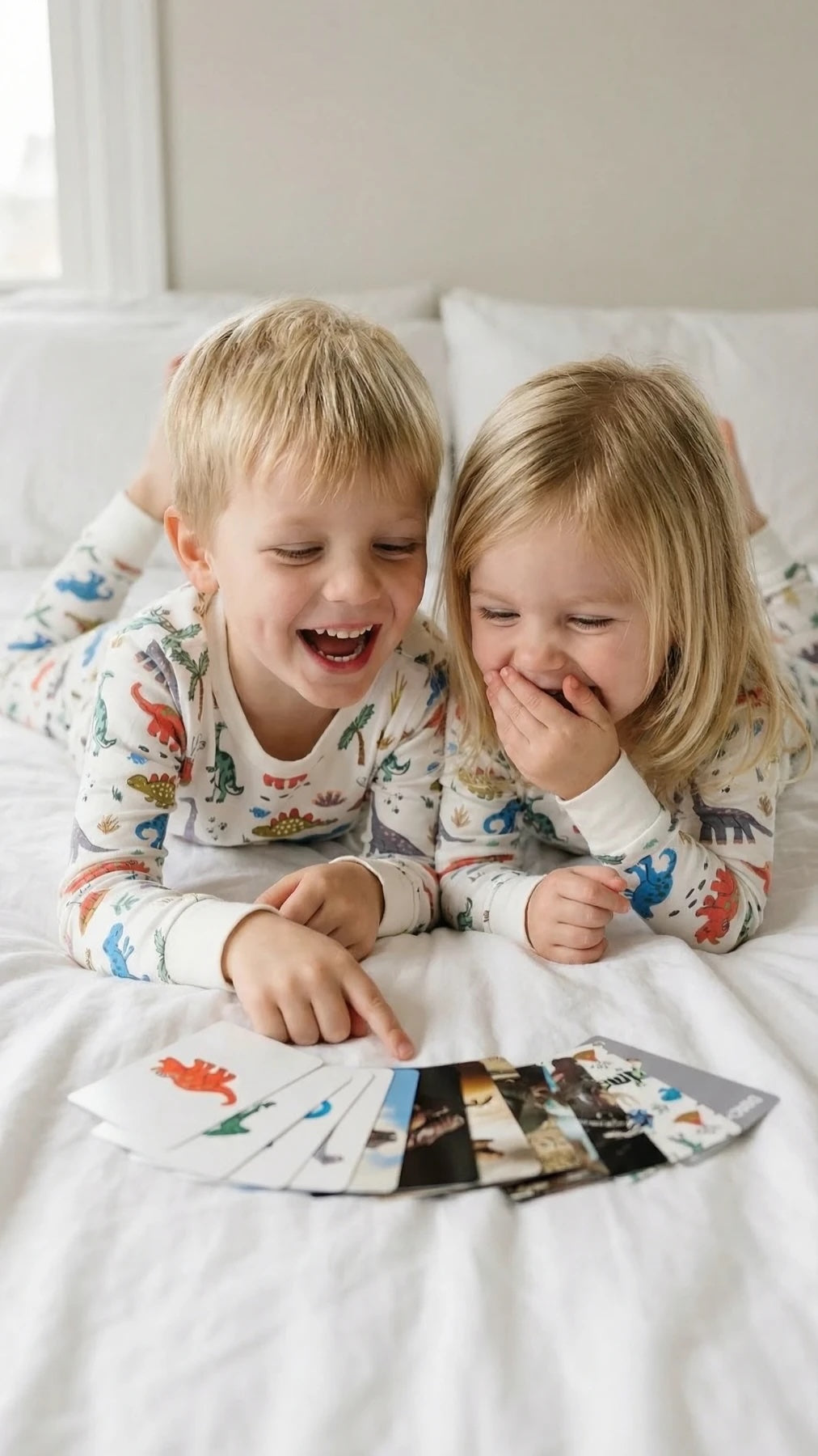 Smart Dreams - Dinosaur pajamas and cards