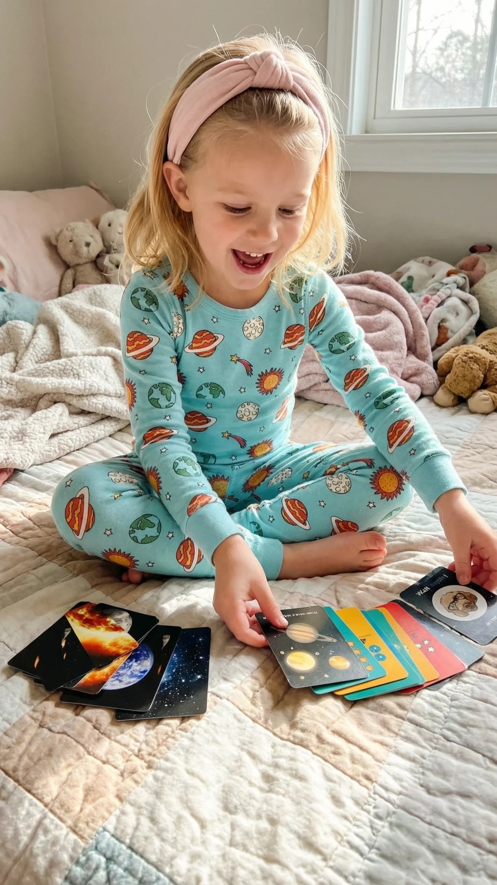 Smart Dreams - Space pajamas and cards