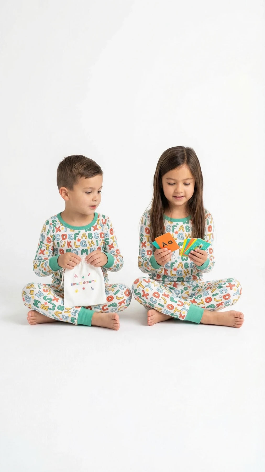 Smart Dreams - Alphabet pajamas and cards