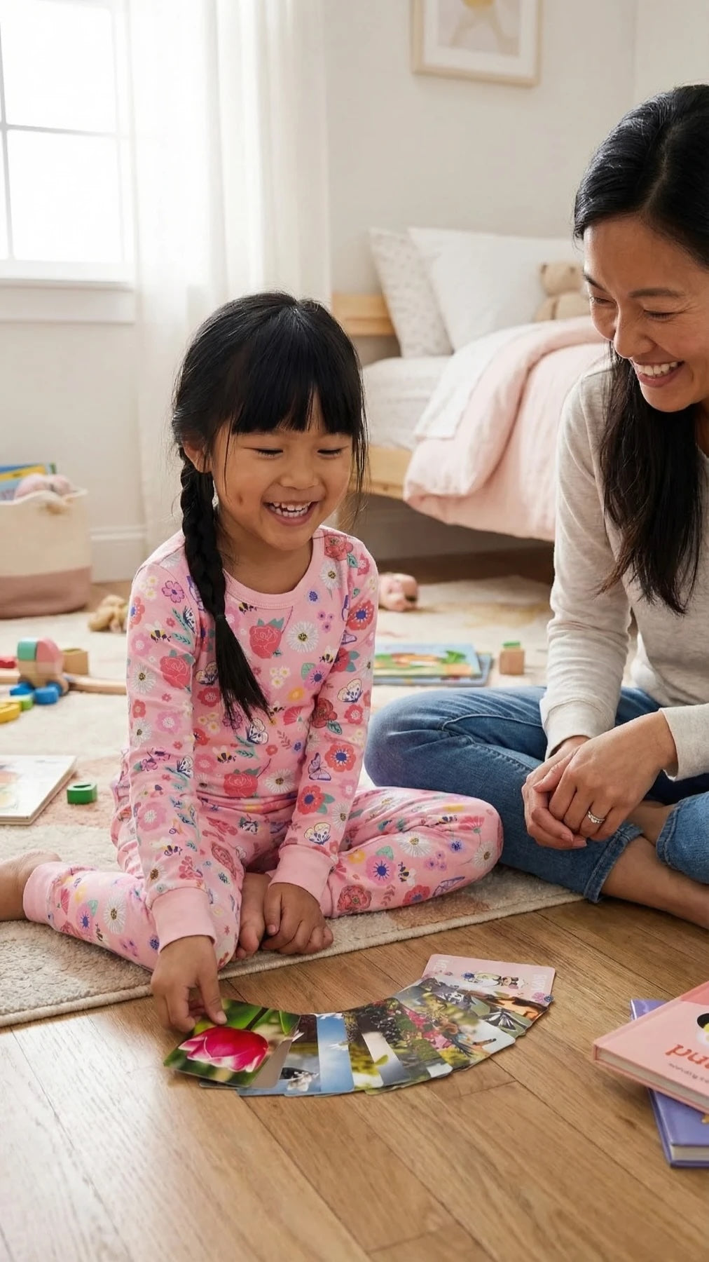 Smart Dreams - How Flowers Grow pajamas and cards