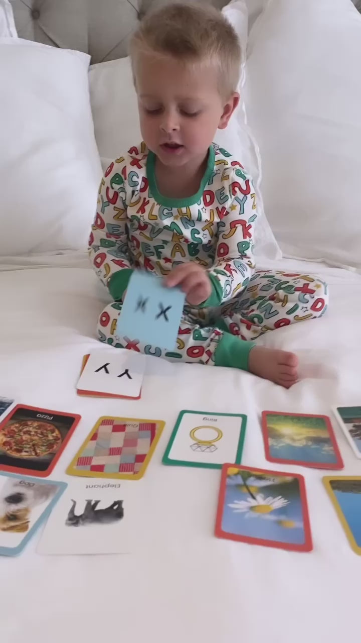 Smart Dreams - Alphabet pajamas and cards