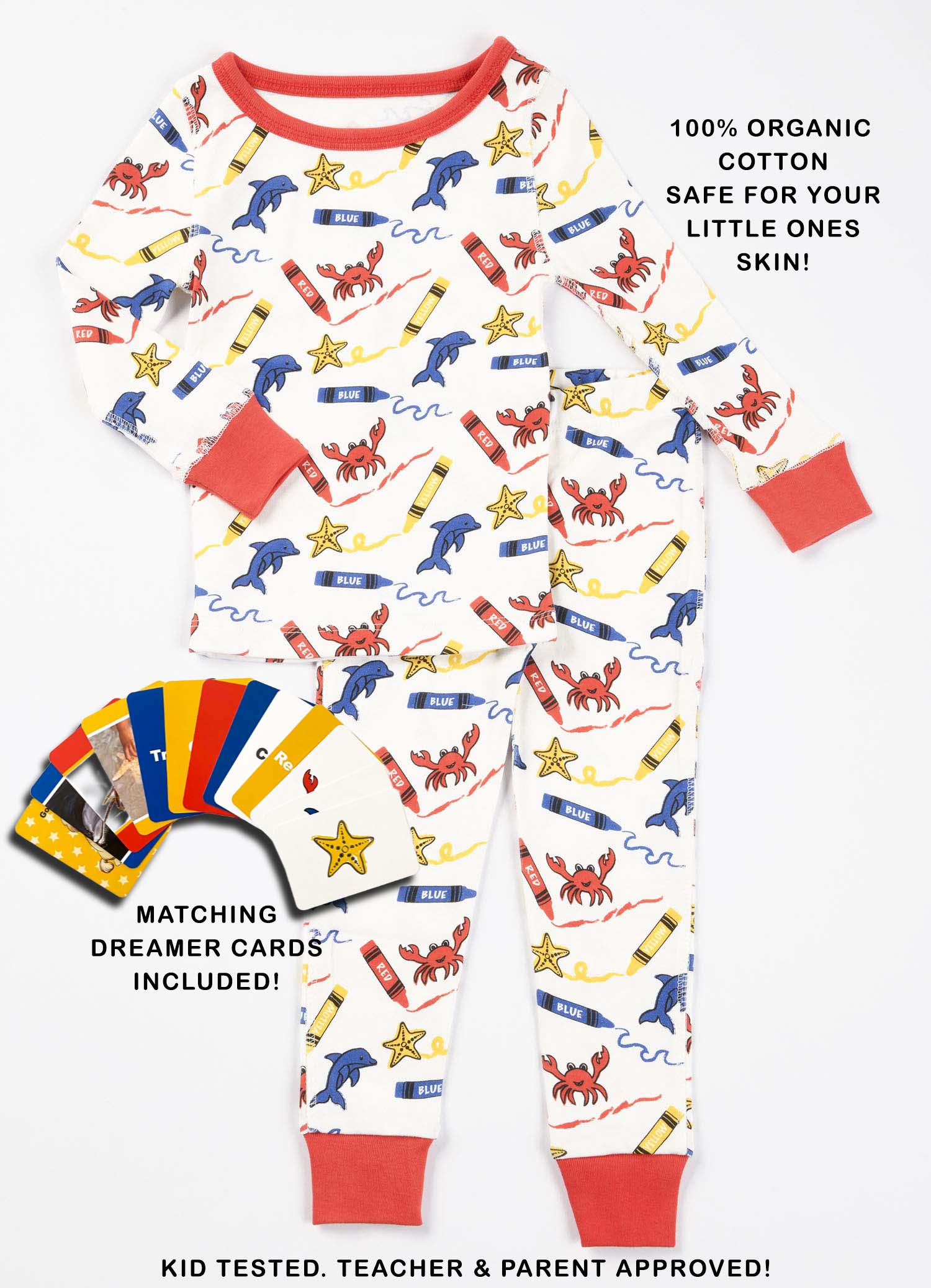 Smart Dreams - Primary pajamas and cards