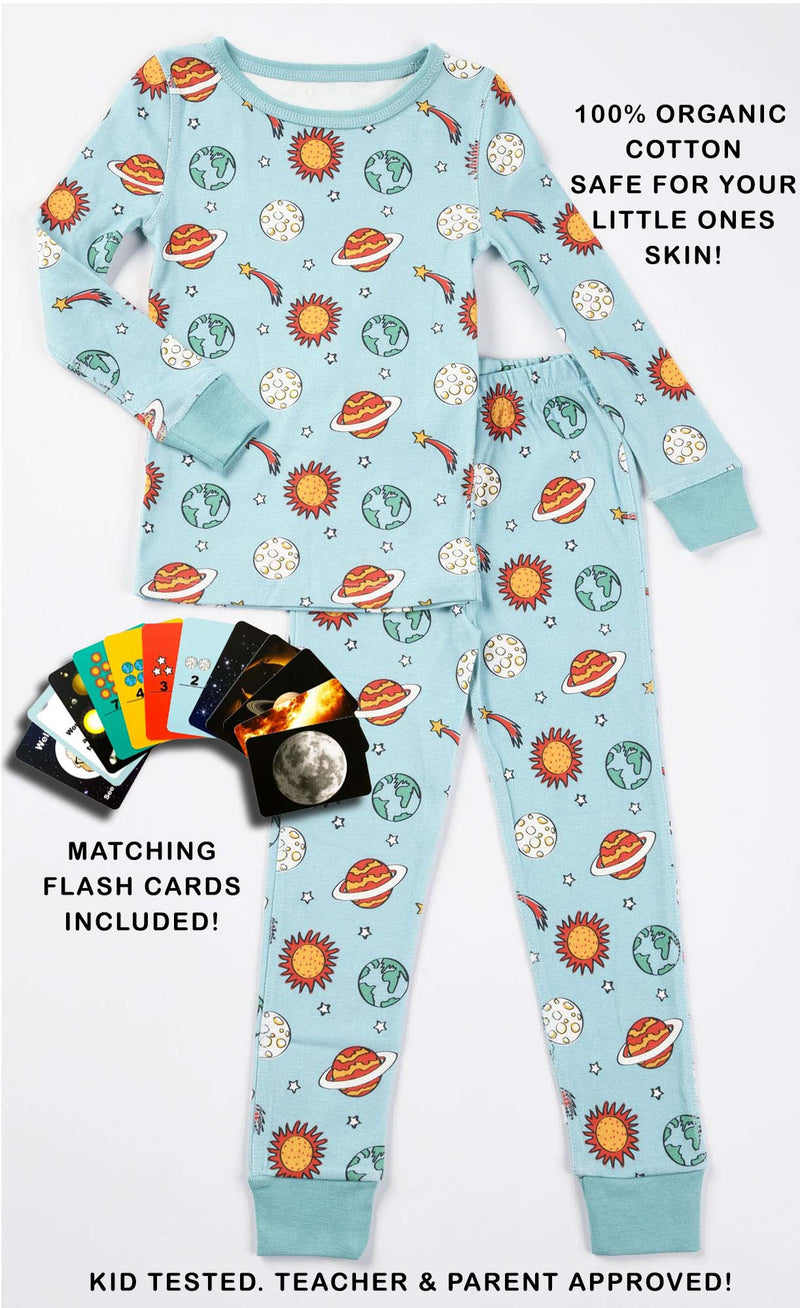 Smart Dreams - Space pajamas and cards