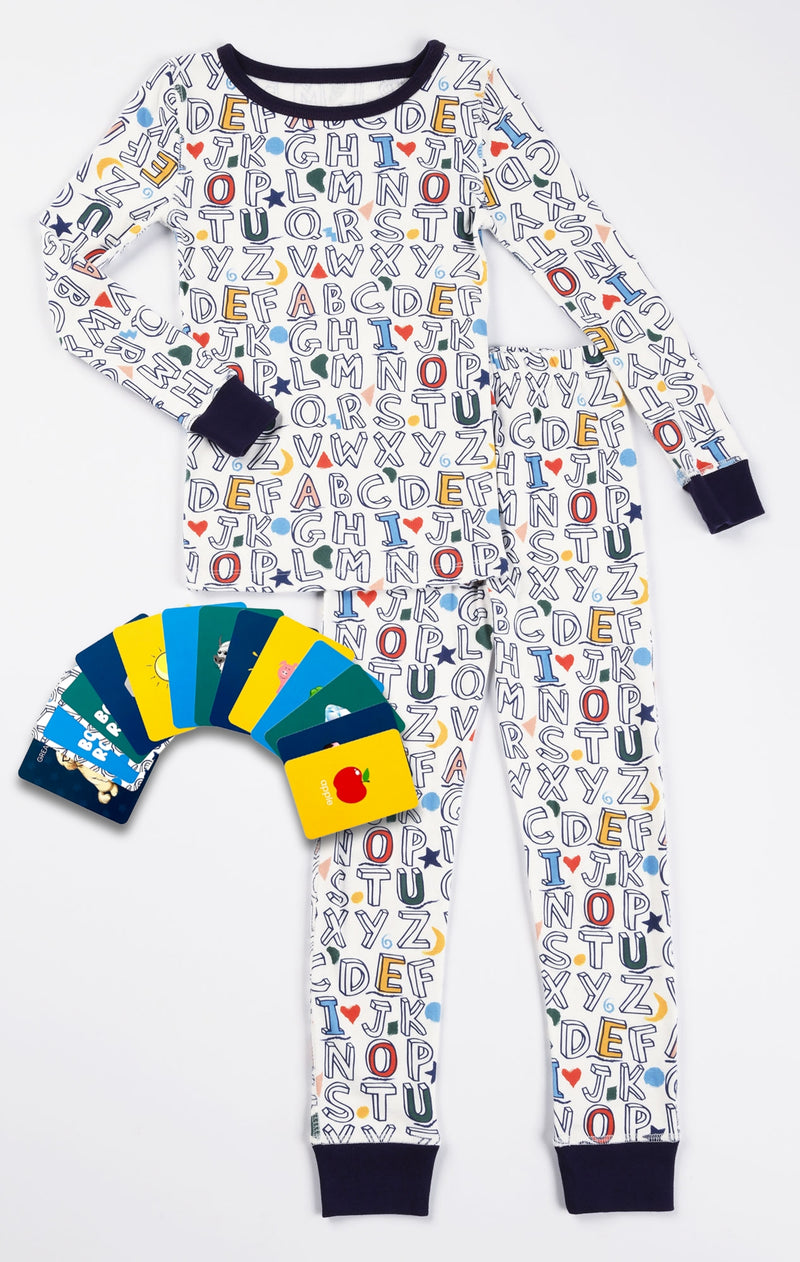 Smart Dreams - Vowel pajamas and cards