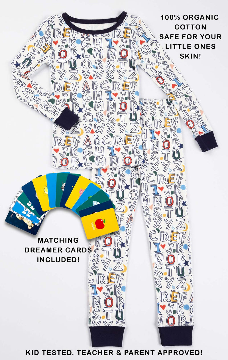 Smart Dreams - Vowel pajamas and cards
